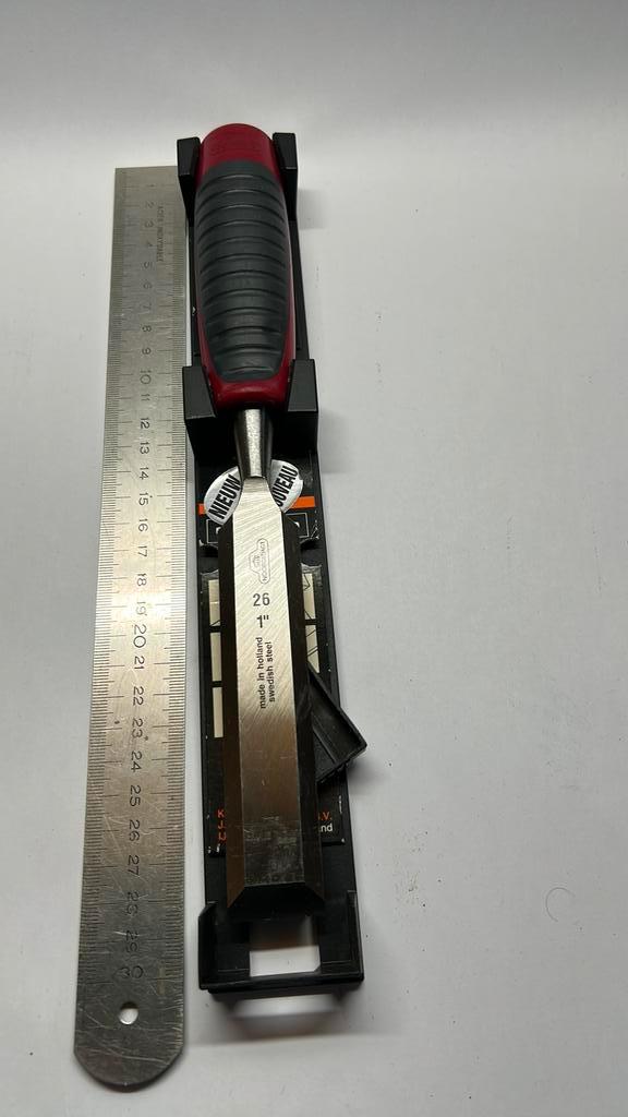 Nieuwe nooitgedagt beitel 26mm, Antiek en Kunst, Antiek | Gereedschap en Instrumenten, Ophalen of Verzenden