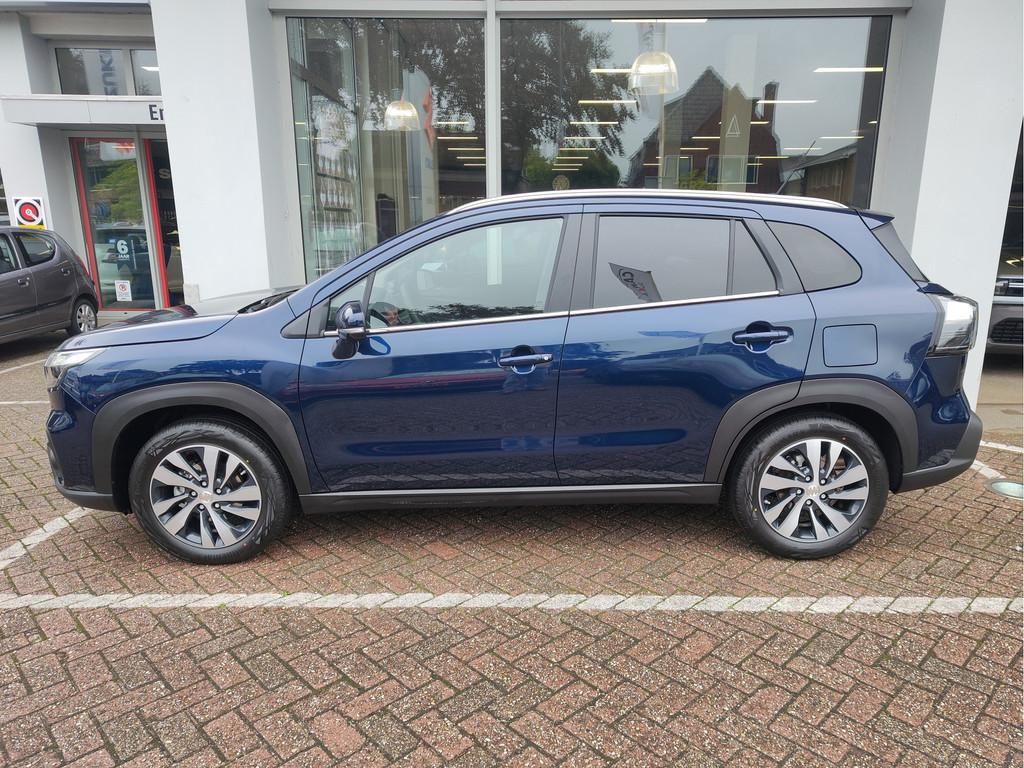 Suzuki S-Cross 1.4 BOOSTERJET STYLE SMART HYBRID AUTOMAAT |, 12 maanden, 4 cilinders, Blauw, Leder en Stof