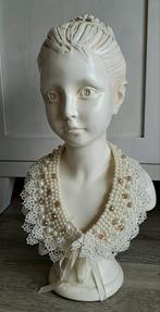 Decoratieve Buste met Parelketting, Ophalen of Verzenden