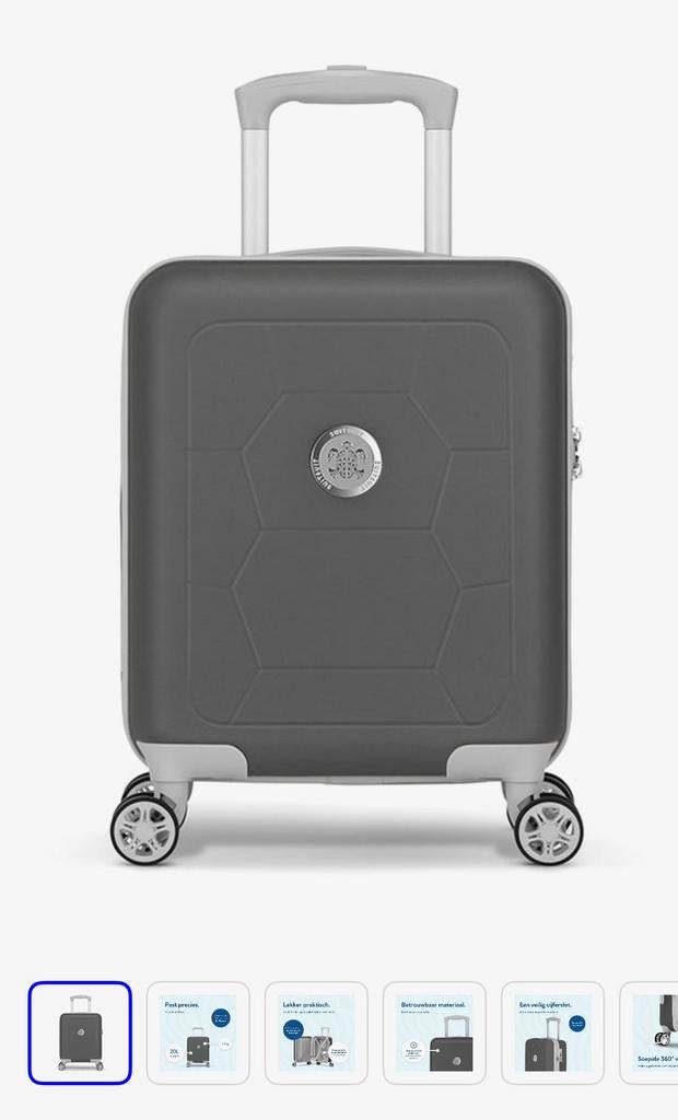 SuitSuit Caretta mini koffer (44x32x20), Ophalen, Hard kunststof, Slot, Minder dan 50 cm