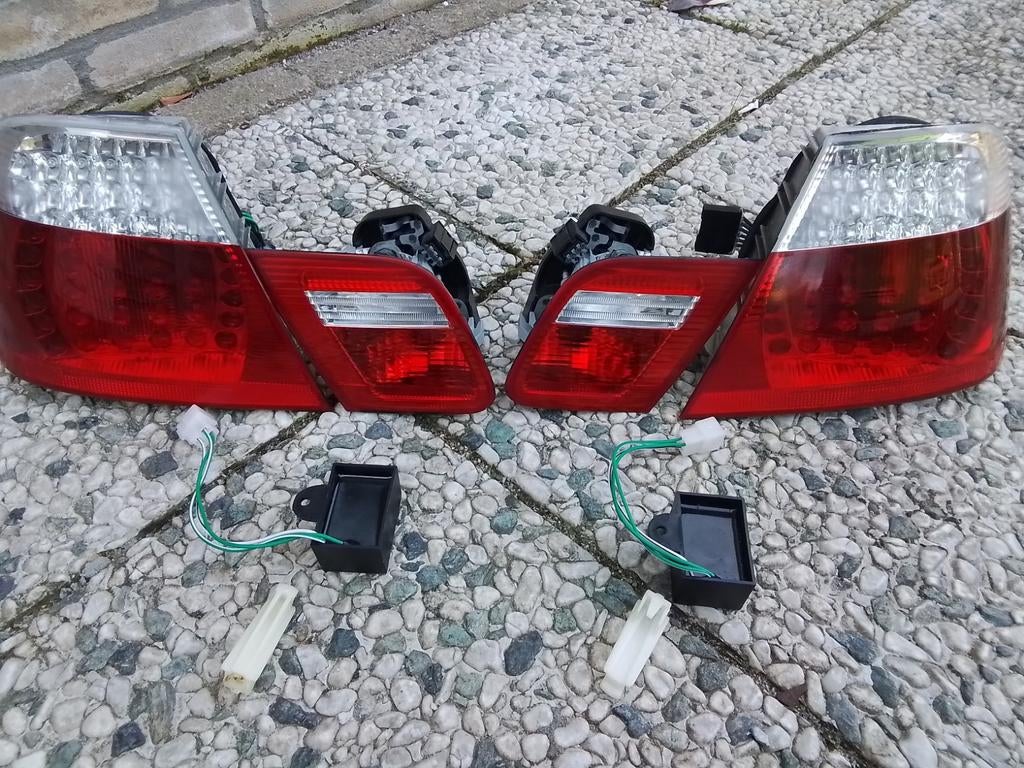 BMW E46 LED Achterlichten Coupe - Complete Set, Auto-onderdelen, Verlichting, Ophalen, Gebruikt, BMW