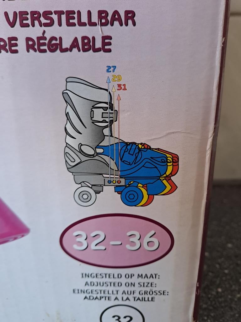 Nijdam Junior rolschaatsen 32-36, Kinderen, Ophalen of Verzenden, Nijdam, N.v.t