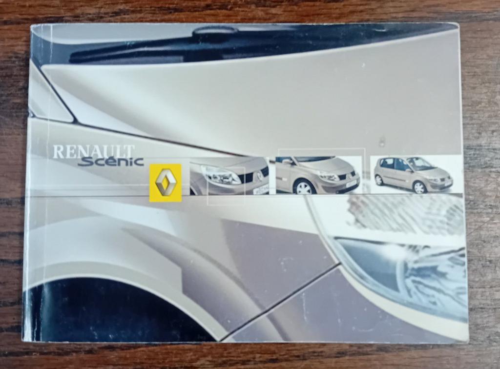 Instructieboekje Renault Scenic phase 2, Ophalen of Verzenden