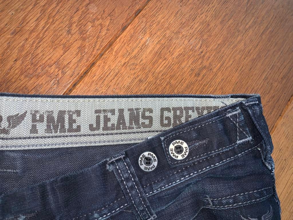 PME Legend Jeans maat 36/34, Kleding | Heren, Ophalen of Verzenden, Zo goed als nieuw, Grijs, W32 (confectie 46) of kleiner