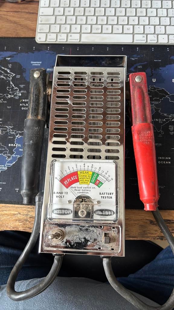 accu batterijen tester 100 Amp Batterij Load Tester, Ophalen of Verzenden, Gebruikt
