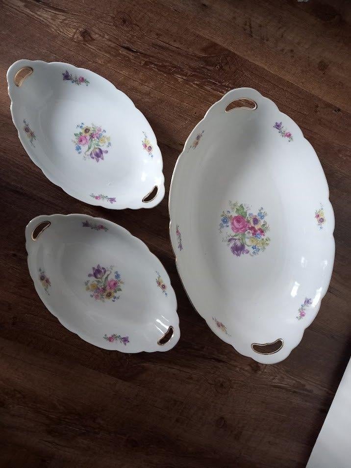 Set van 3 schalen van MZ Czechoslovakia, Antiek en Kunst, Ophalen of Verzenden