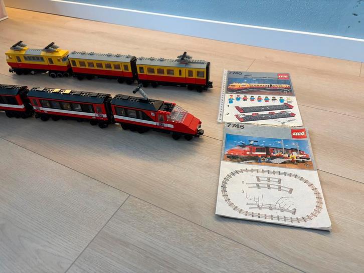 Lego 7740 en 7745 trein. Inclusief 7864, Kinderen en Baby's, Speelgoed | Duplo en Lego, Gebruikt, Verzenden