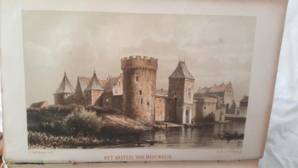 Kasteelen in Nederland – Van Lennep & Hofdijk 1854, Antiek en Kunst, Ophalen of Verzenden, Van Lennep en Hofdijk