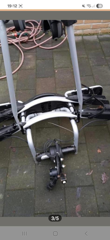Stevige fietsendrager voor 2 fietsen, Ophalen, Gebruikt, Elektrische fiets, 2 fietsen