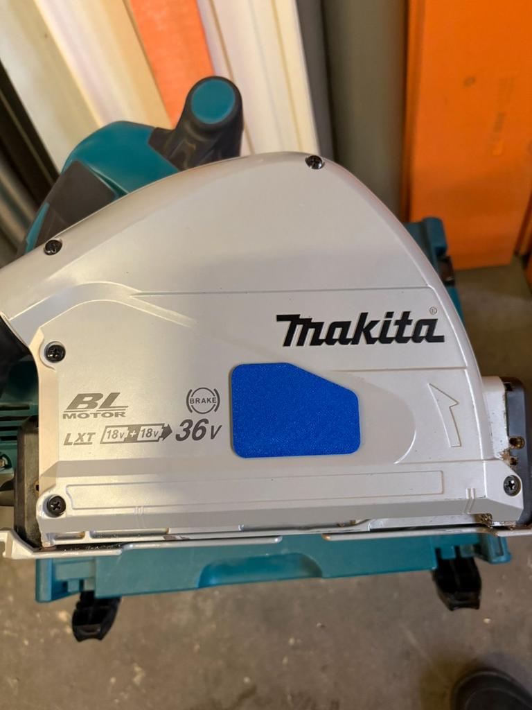 Makita SP001G XGT / SP6000 / DSP600 stofkappen, Doe-het-zelf en Verbouw, Invalzaag, Ophalen of Verzenden, Zo goed als nieuw, 30 tot 70 mm