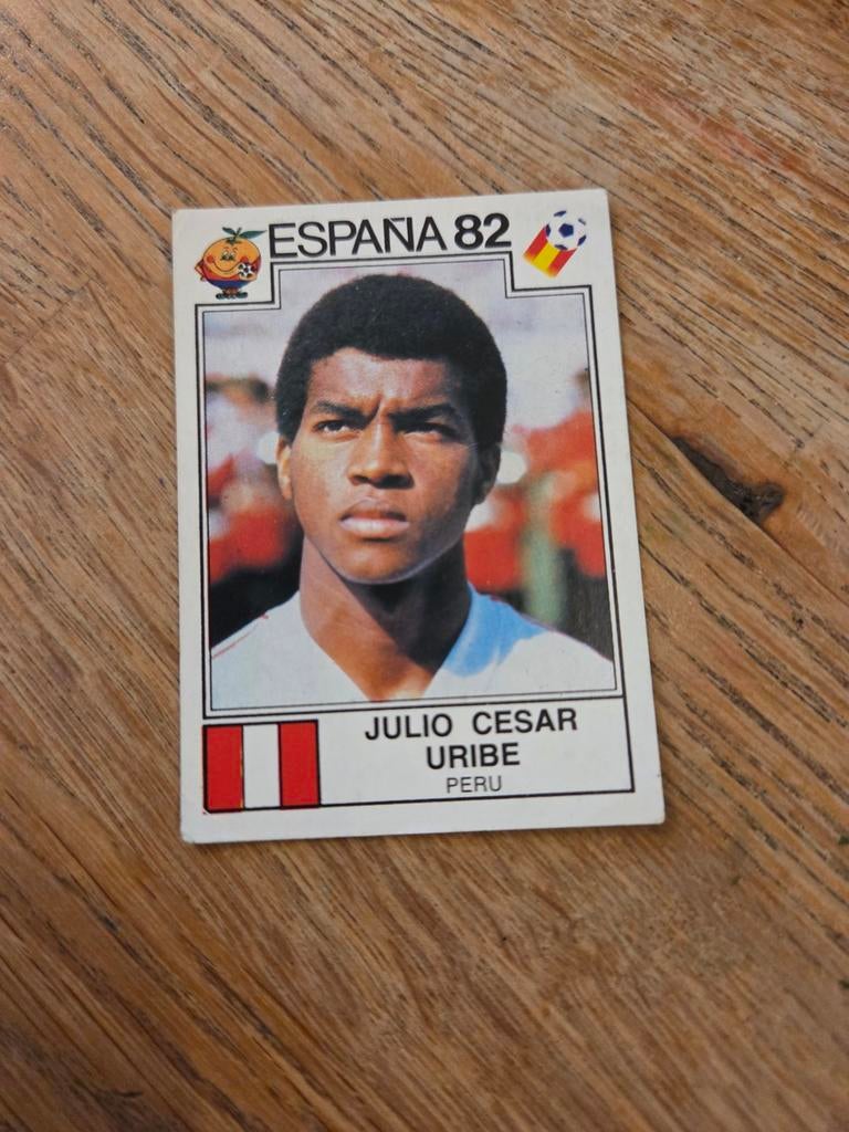 Panini WK 82, Ophalen of Verzenden, Zo goed als nieuw, Buitenlandse clubs, Poster, Plaatje of Sticker