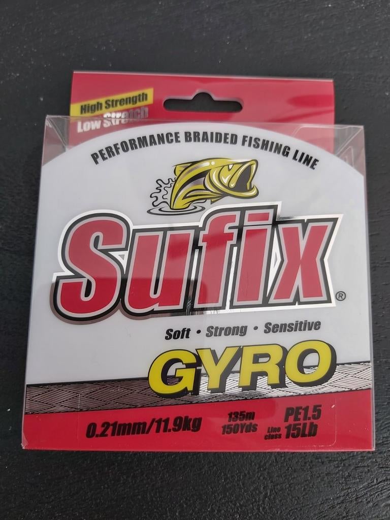 Sufix Gyro Gevlochten Vislijn., Ophalen of Verzenden, Nieuw, Vislijn