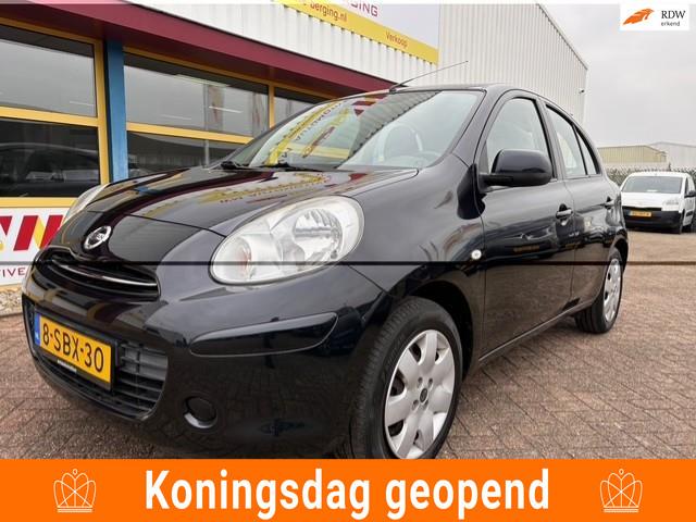 Nissan Micra 1.2 DIG-S Acenta AIRCO 5 DEURS, Auto's, Nissan, Bedrijf, Te koop, Micra, ABS, Airbags, Airconditioning, Bluetooth
