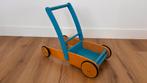 Pinolino Houten Loopwagentje - Blauw/Naturel, Ophalen, Zo goed als nieuw, Duwvoertuig