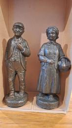 Beeldjes van De contente mens, de contente vrouw, Ophalen of Verzenden