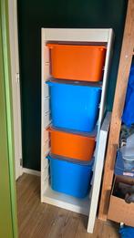 Trofast ikea kast wit, Ophalen, Gebruikt, 75 tot 100 cm, Minder dan 50 cm
