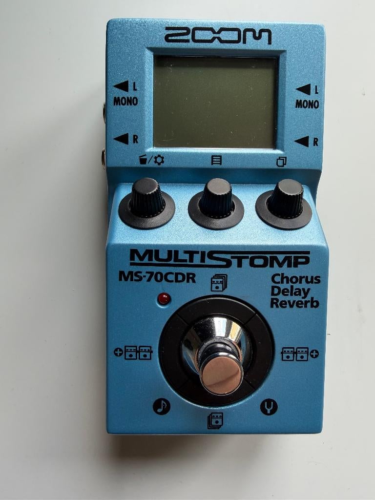 Zoom MS-70CDR MultiStomp Chorus / Delay / Reverb, Ophalen of Verzenden, Zo goed als nieuw, Delay of Echo