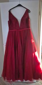 Bordeaux Rode Galajurk Maat 46 - Elegante Bruidsjurk, Kleding | Dames, Trouwjurk, Ophalen of Verzenden, Rood, Onbekend