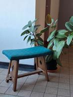 Vintage Tapestry Antique Stool / Bench, Ophalen of Verzenden, Bruin, Eén