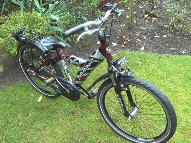 Mooie alpina yabber red booster 24 inch met voorvering, Fietsen en Brommers, Fietsen | Jongens, Ophalen, Gebruikt, 24 inch, Alpina