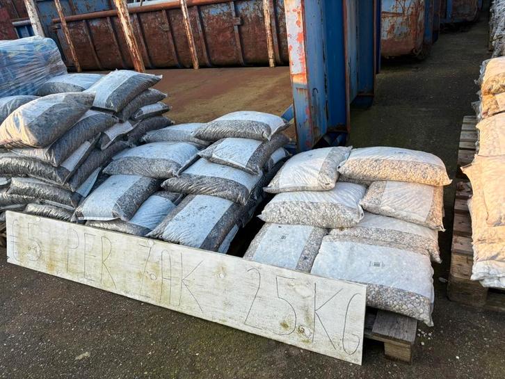 OUTLET ZAND EN GRIND ZAKKEN, Tuin en Terras, Grind, Keien en Split, Nieuw, Wit, Ophalen