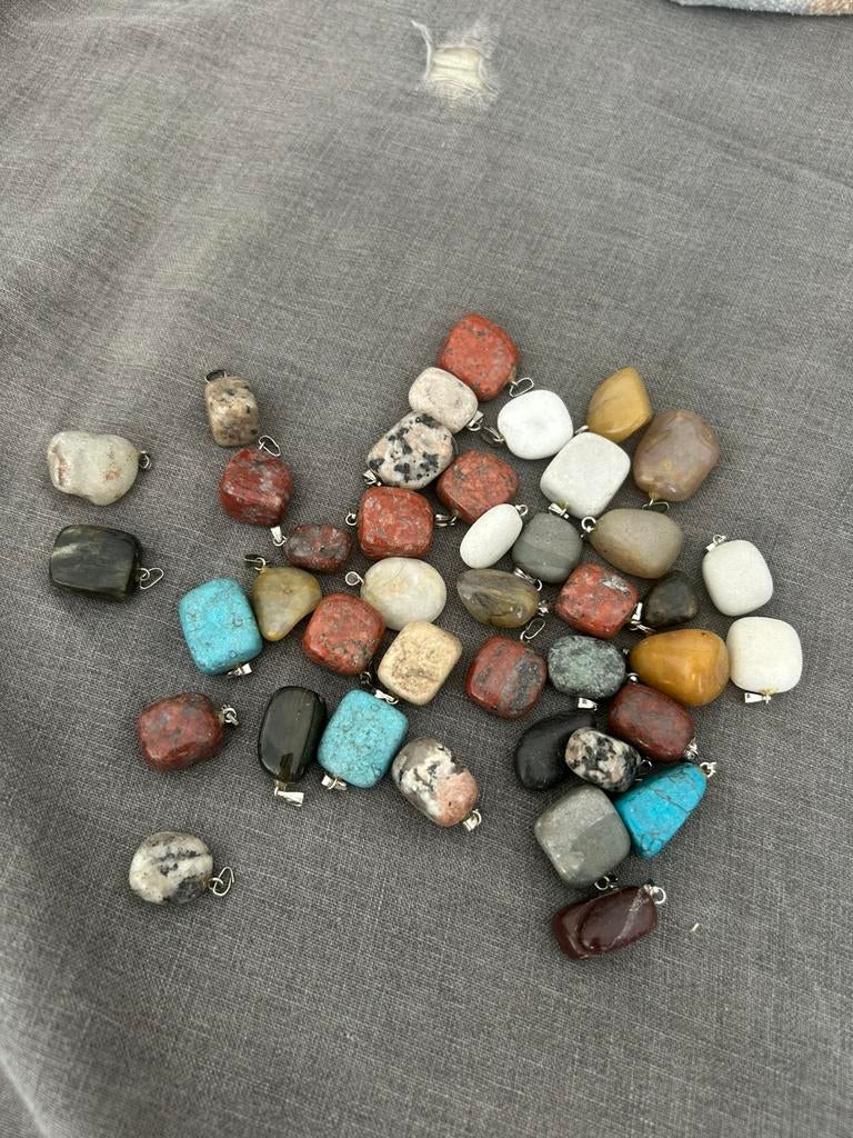 Edelstenen hangers, Sieraden, Tassen en Uiterlijk, Edelstenen, Ophalen of Verzenden, Zo goed als nieuw