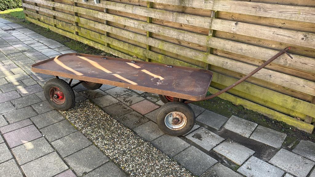 Nette handtrekwagen, 100 liter of meer, Ophalen, Zo goed als nieuw, Transportkar