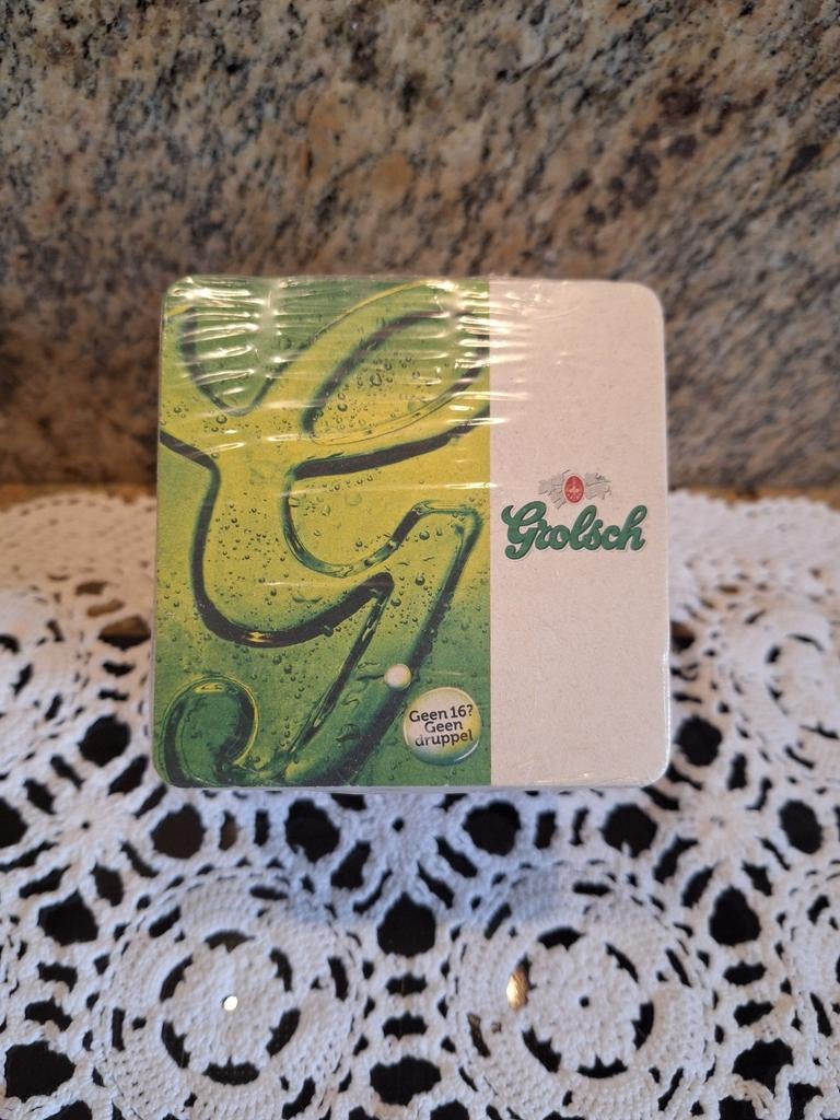 Grolsch Stender bierviltjes, Verzamelen, Merken en Reclamevoorwerpen, Ophalen of Verzenden, Gebruiksvoorwerp