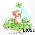 Servetten decoupage/bullet journal * one in a million L1062, Verzenden, Nieuw, Materiaal