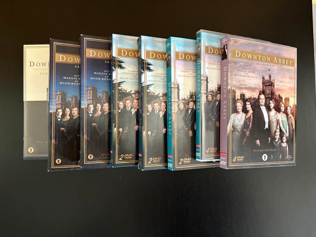 Downton Abbey DVD Boxset - Seizoen 1 t/m 6, Gebruikt, Boxset, Drama, Ophalen of Verzenden