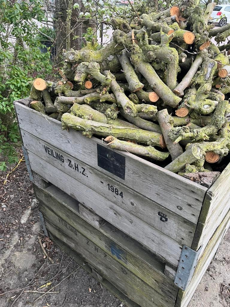 Haard hout van appelbomen, Minder dan 3 m³, Ophalen of Verzenden