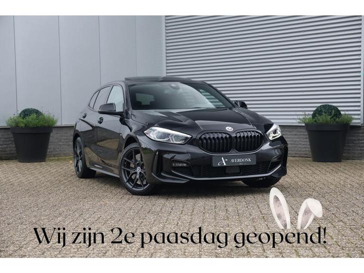 BMW 1-serie 118i M-Sport Aut. NAP|Pano|Stoelvw|Cam|Trekhaak|, Auto's, BMW, Bedrijf, Te koop, 1-Serie, ABS, Achteruitrijcamera