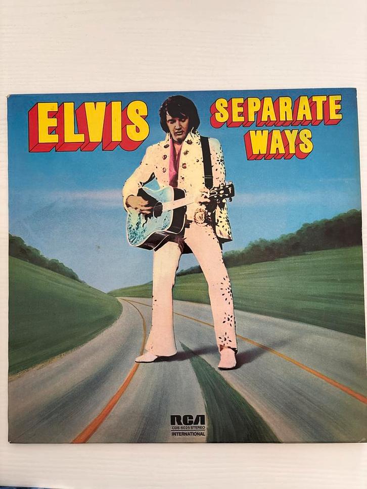 Elvis Presley - Separate Ways LP (1973), Verzamelen, Muziek, Artiesten en Beroemdheden, Zo goed als nieuw, Cd of Plaat, Ophalen of Verzenden