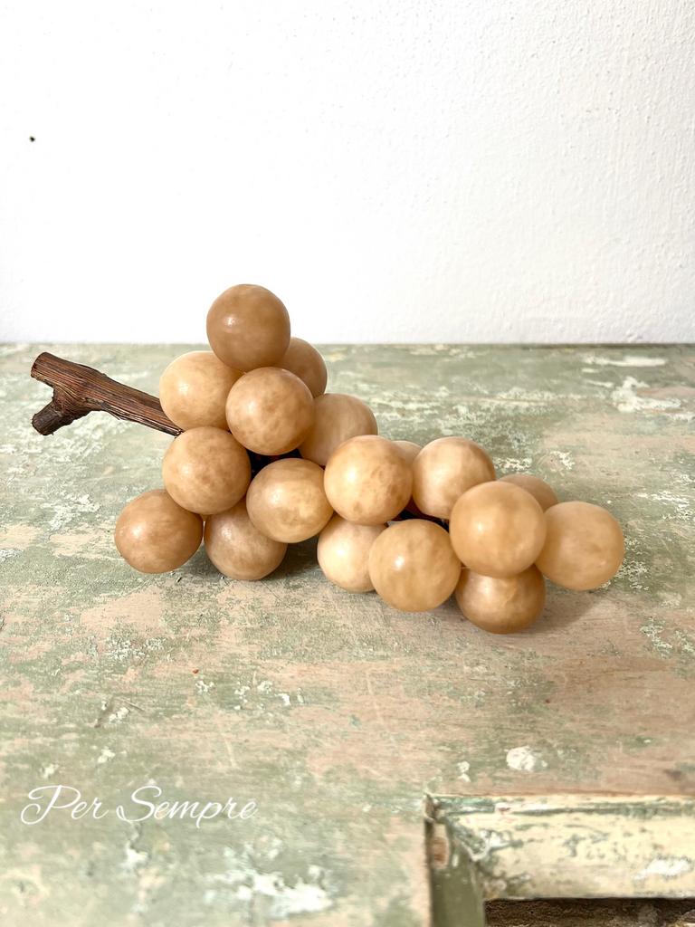 Per Sempre, Albast Druiven in zeldzaam lichte natuur tinten, Antiek en Kunst, Antiek | Woonaccessoires, Ophalen of Verzenden