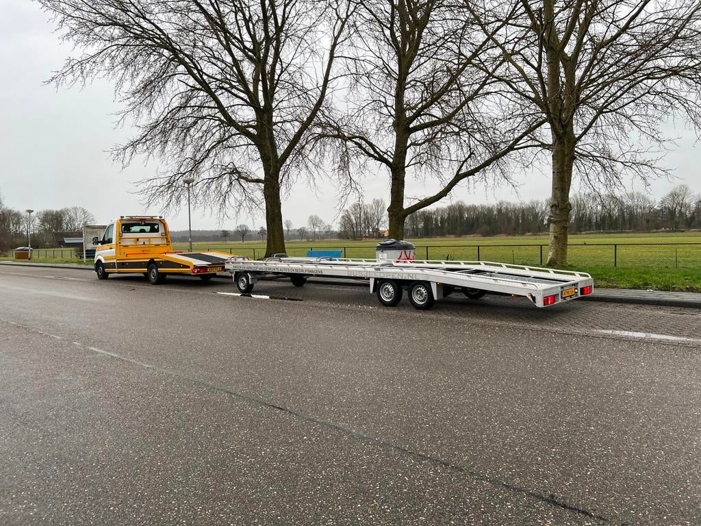 Volkswagen CRAFTER 35 2.0 TDI L4 EL Highline autotransporter, Auto's, Bluetooth, Stof, Gebruikt, Euro 6