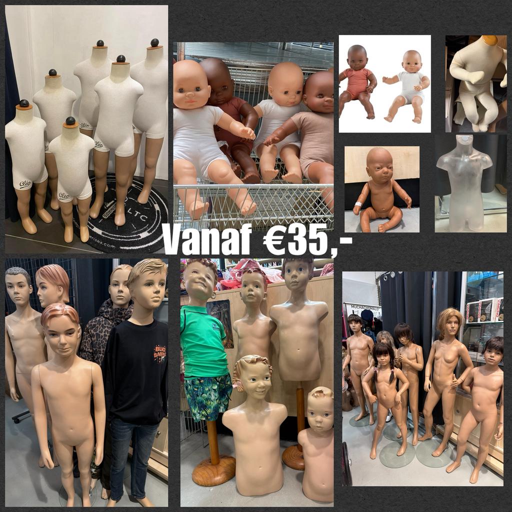 Paspoppen Kind Baby & Etalage – Profesionele Winkelkwaliteit, Ophalen, Onbekend, Zo goed als nieuw, Onbekend