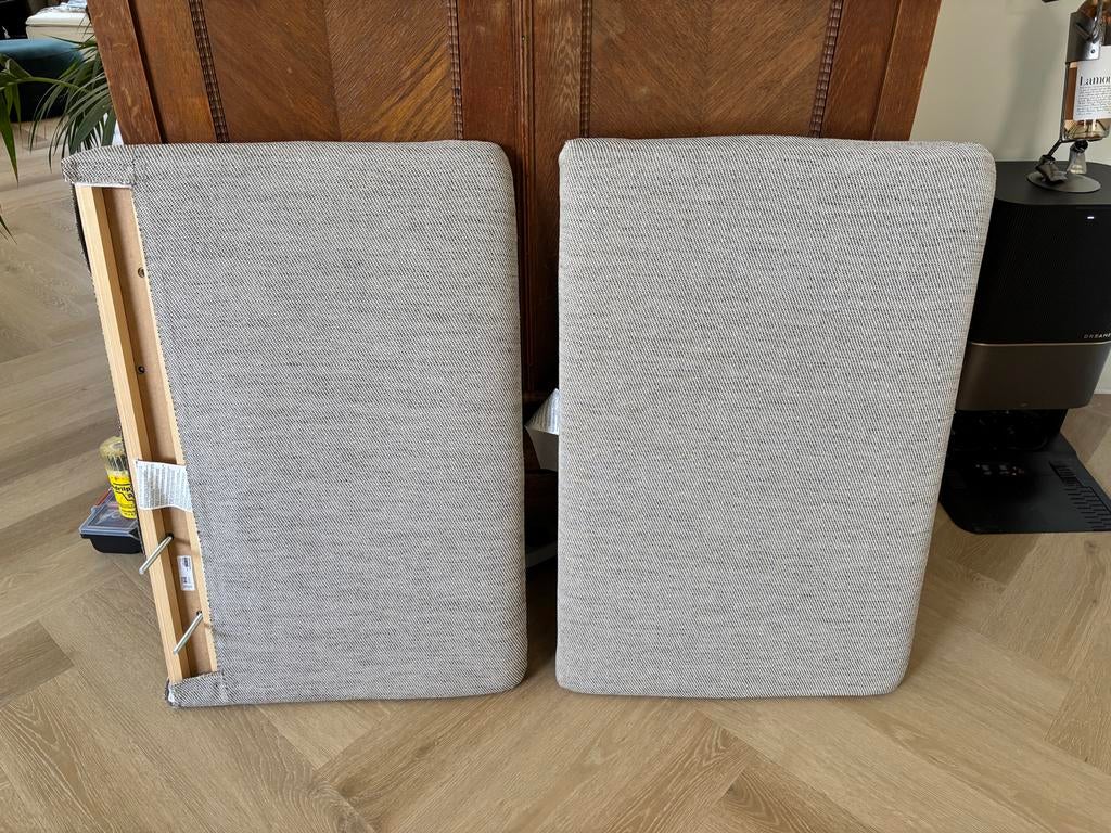 IKEA Soderhamn armleuningen 2 stuks Viarp beige/bruin, Tweepersoons, 75 tot 100 cm, Ophalen of Verzenden, Zo goed als nieuw