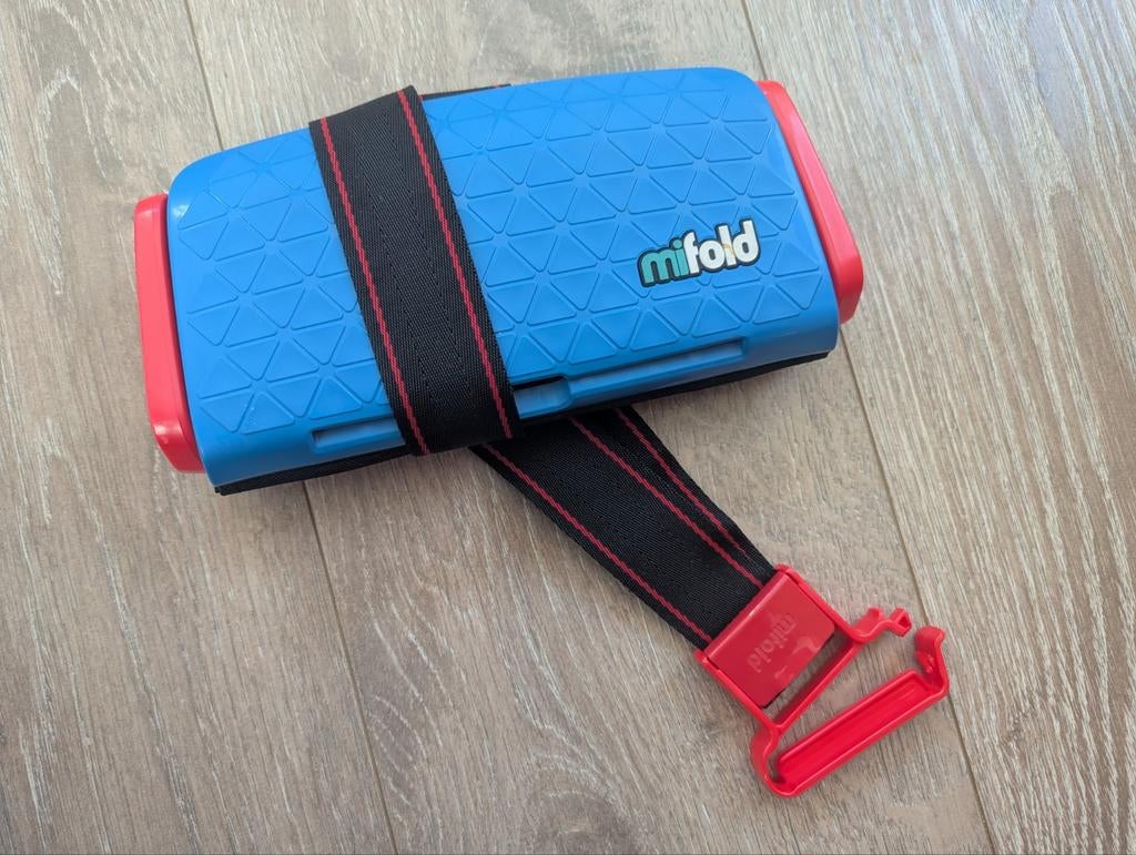 Mifold inklapbaar autostoeltje, Ophalen of Verzenden, Zo goed als nieuw