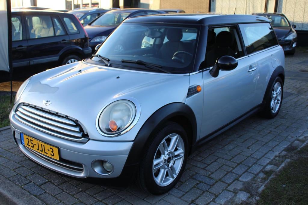 Mini Mini 1.6 Cooper Chili Clubman Airco Elec. pakket LM Vel, Voorwielaandrijving, Stof, Gebruikt, 4 cilinders