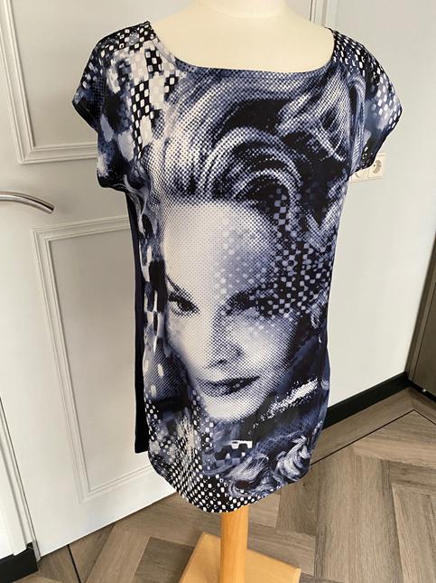 Geisha shirt/top mt.42/XL, Kleding | Dames, T-shirts, Geisha, Blauw, Maat 42/44 (L), Ophalen of Verzenden