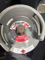 2 Benegas propaan gasflessen, 1 leeg, 1 deels gevuld, Ophalen of Verzenden, Gebruikt