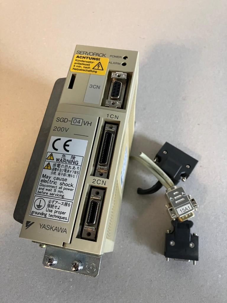 Yaskawa AC Servo met driver 400watt, Ophalen of Verzenden, Gebruikt