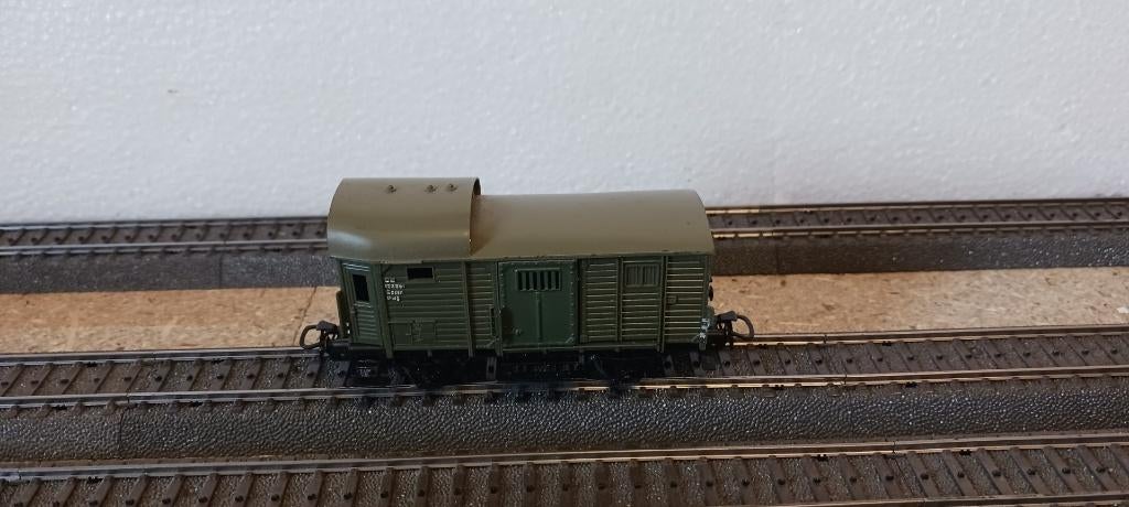 Märklin 4600: Goederenbegeleidingswagon, Wisselstroom, Gebruikt, Wagon, Ophalen of Verzenden