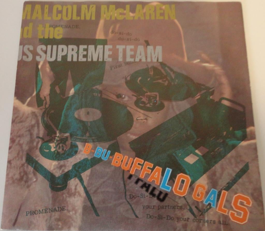Malcolm Mc: Laren > Buffalo Gals, Ophalen of Verzenden, Gebruikt, 7 inch, Single