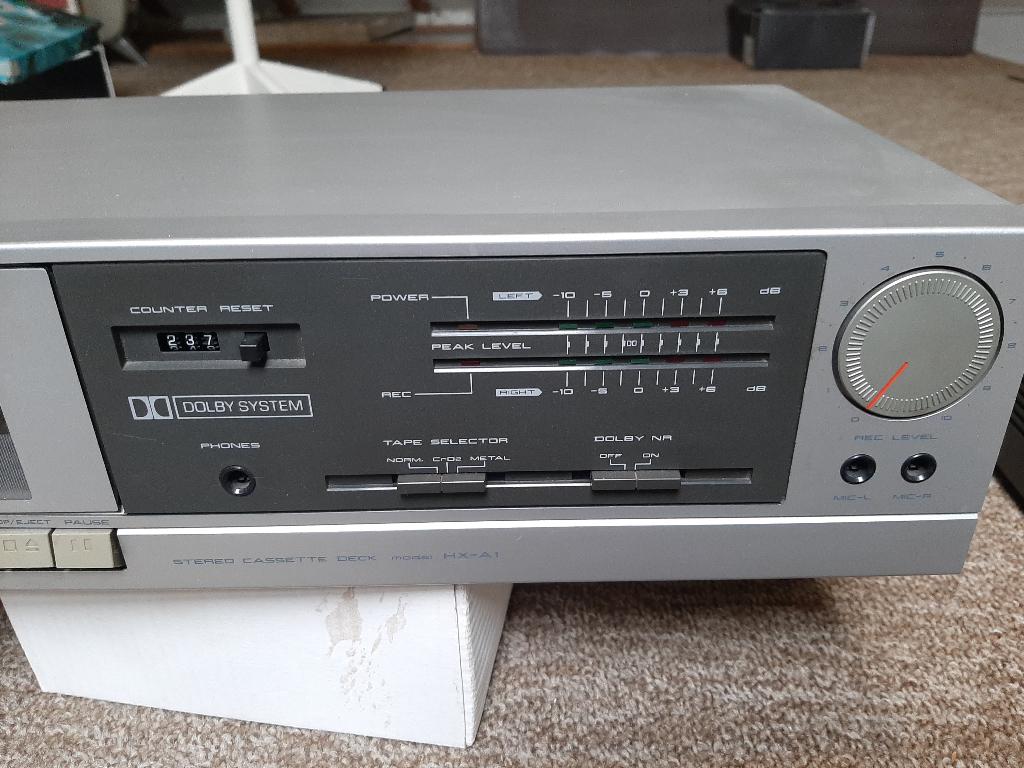 Cassettedeck Akai HX-A1, Audio, Tv en Foto, Cassettedecks, Ophalen of Verzenden, Akai