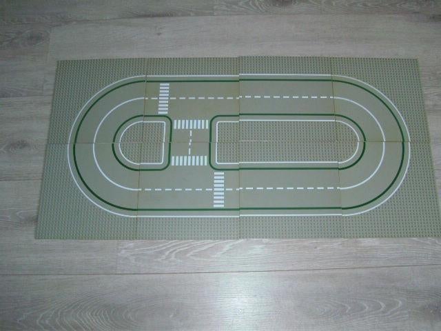 Lego wegenplaten met fietspad, Ophalen of Verzenden, Zo goed als nieuw, Lego