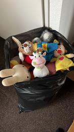 Leuke zak knuffels en kussentjes, Ophalen, Gebruikt