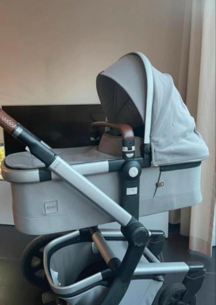 Joolz day 2 elephant grey, Gebruikt, Verstelbare duwstang, Combiwagen, Ophalen