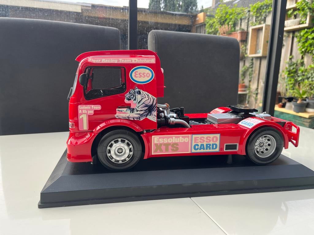 Mercedes-Benz model vrachtwagen rood, Hobby en Vrije tijd, Ophalen, Gebruikt, Bus of Vrachtwagen