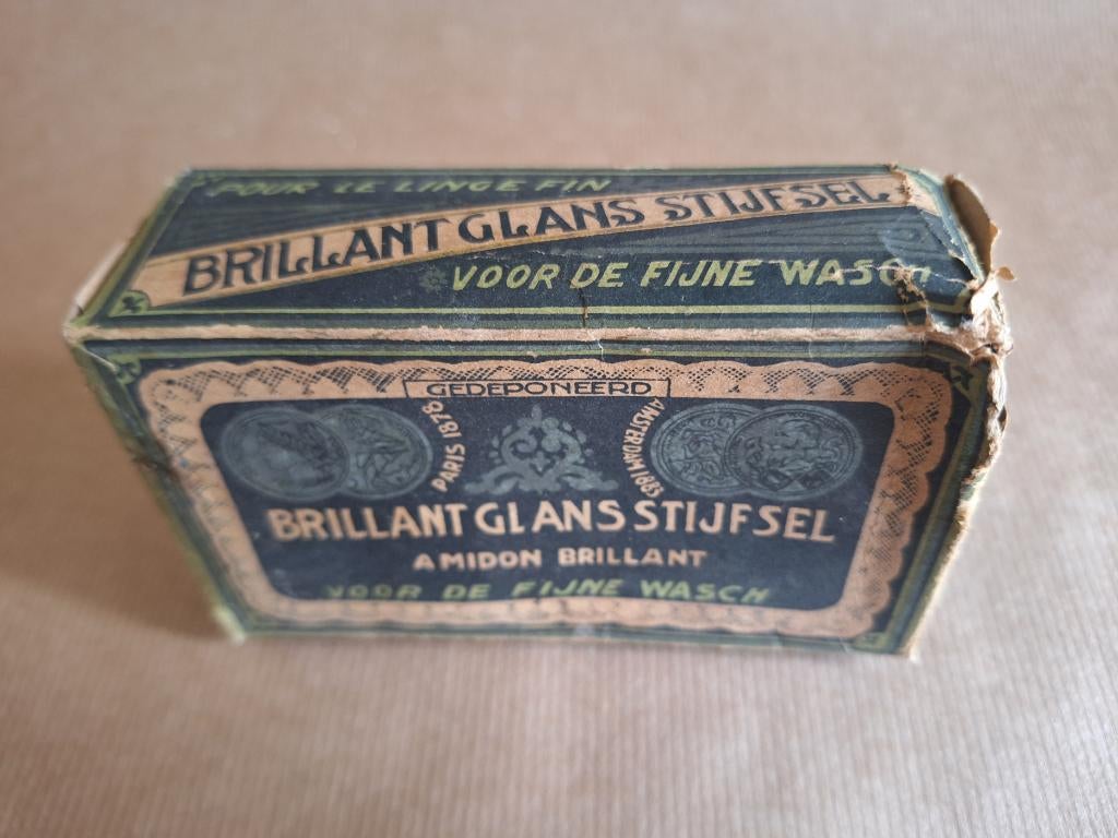 Vintage Brilliant Glans Stijfsel, Ophalen of Verzenden, Gebruikt, Overige typen